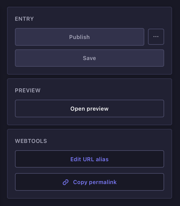 Figure 47 - Entry controls
