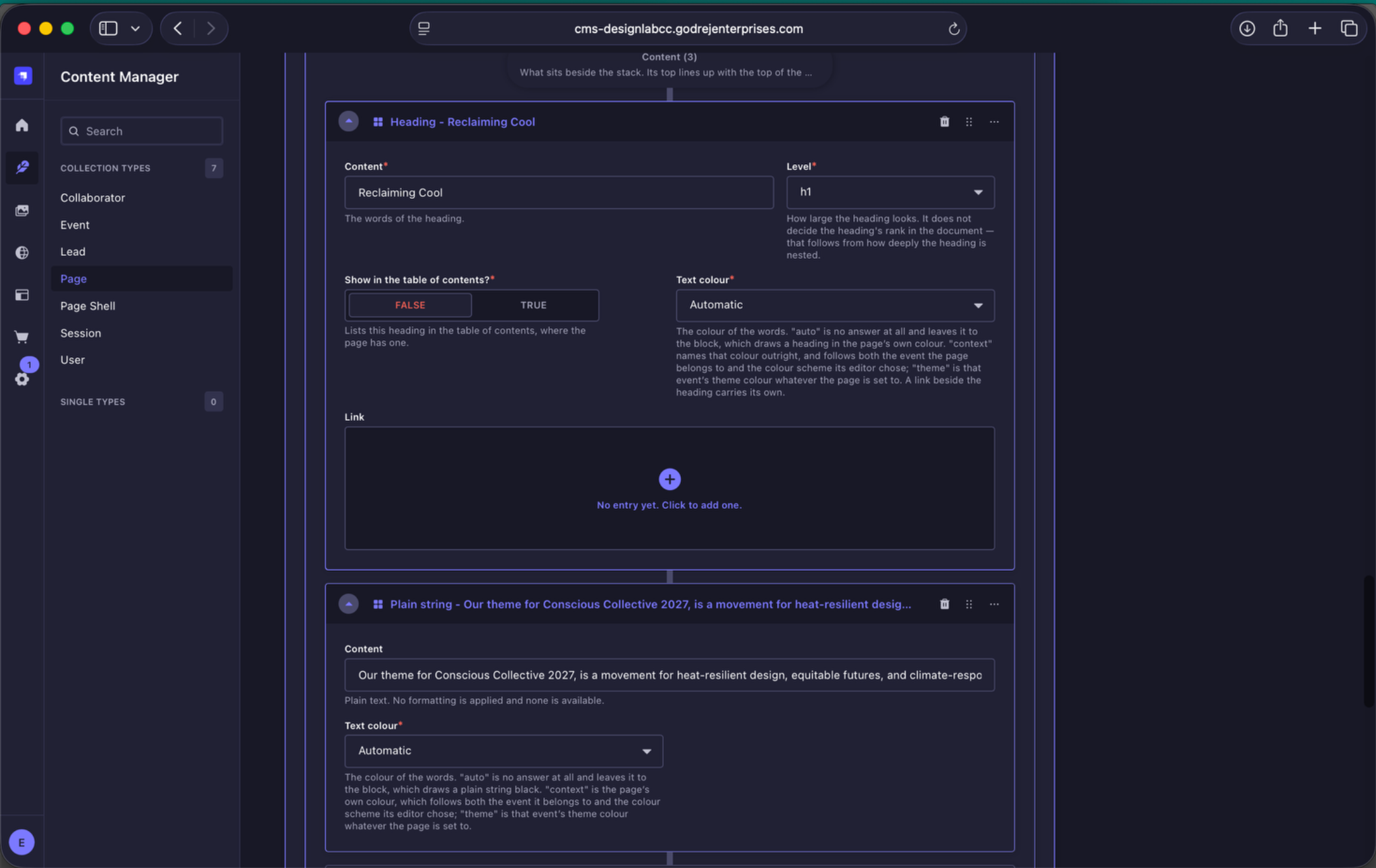 Theme copy fields